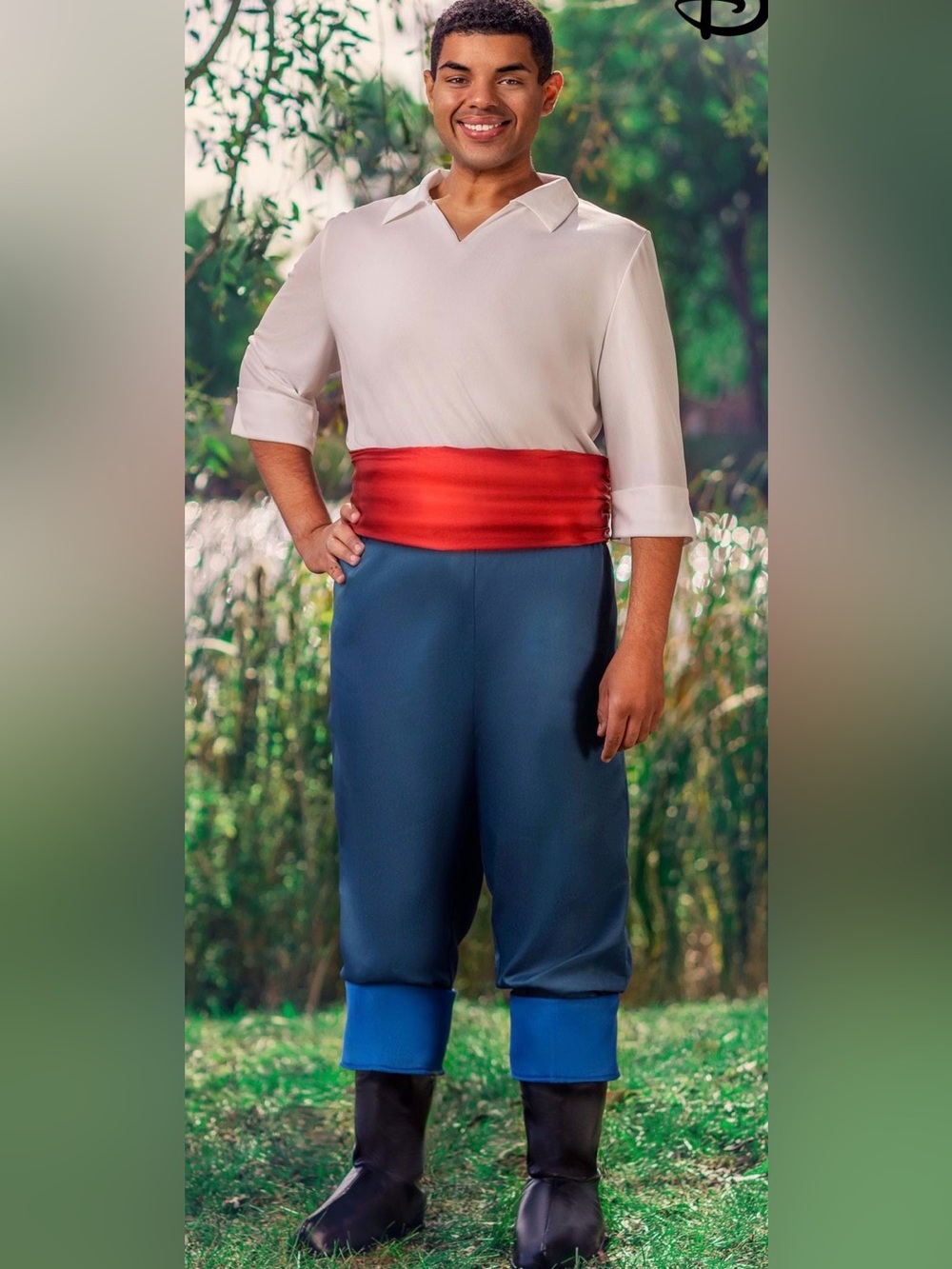 NWT Halloween Costumes Disney The Little Mermaid Eric Halloween costume 3X